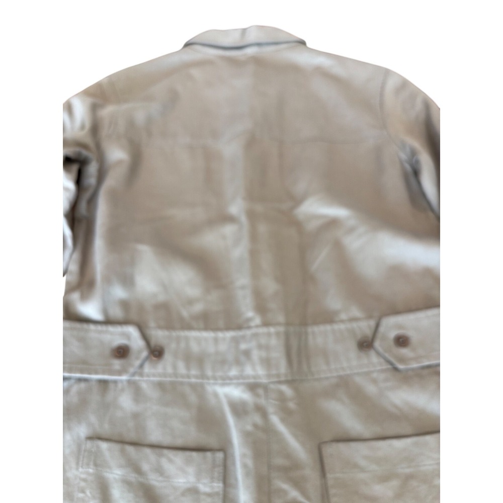 NWOT Aritzia Wilfred Free taupe long sleeve boiler suit jumpsuit womens' size 2 - Picture 4 of 12